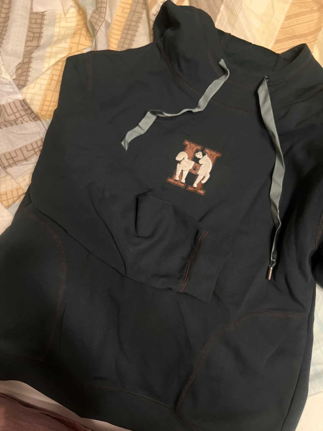 Dark green hoodie