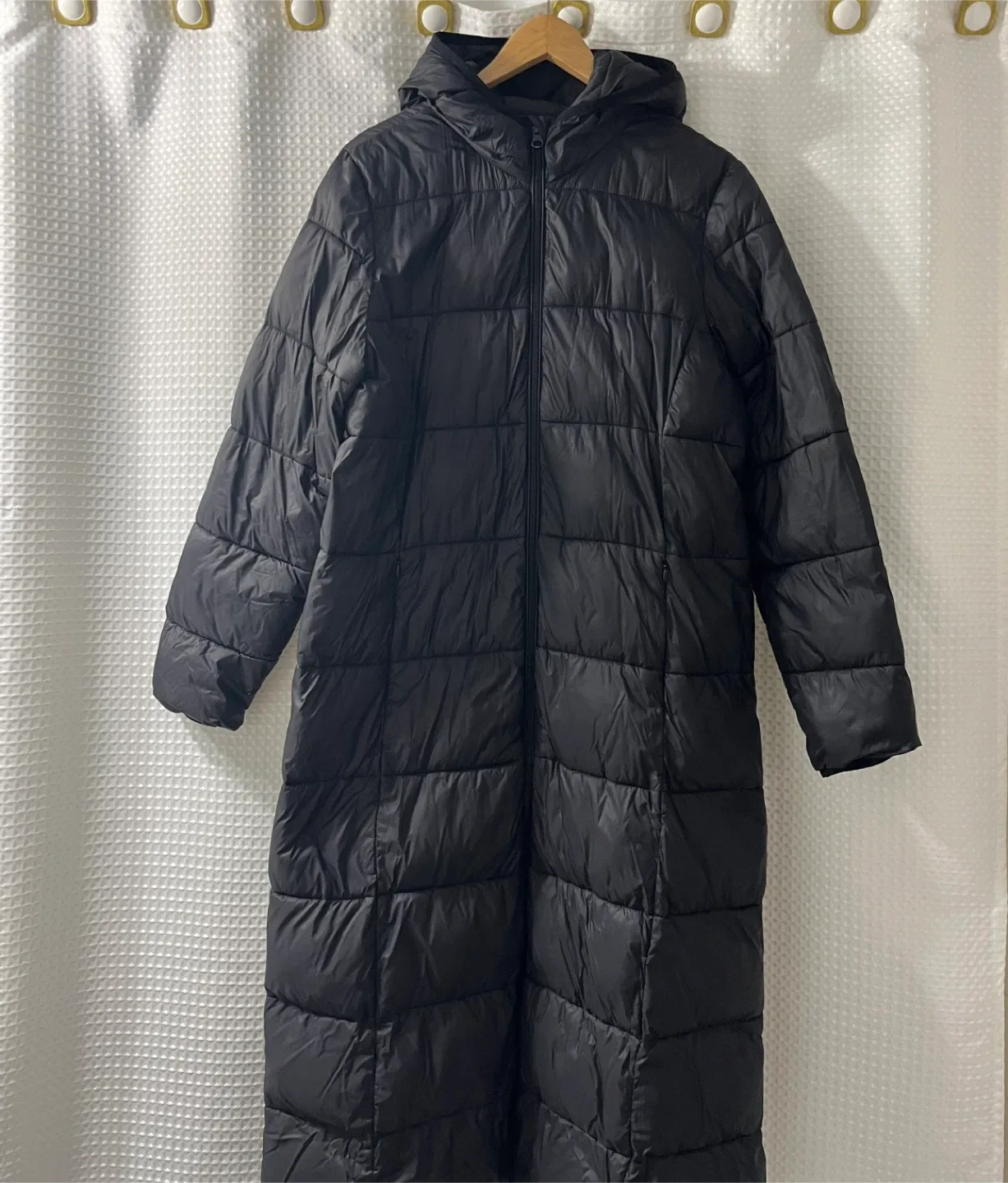 Joe Fresh Black Puffer Coat - Size L