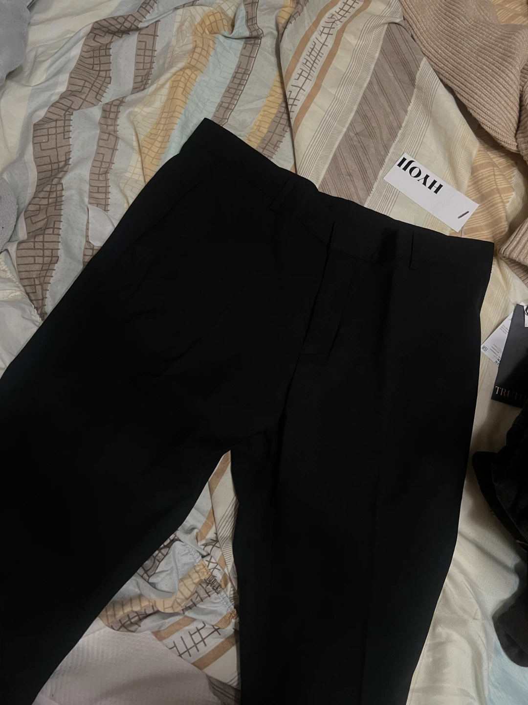 Men’s black dress pants