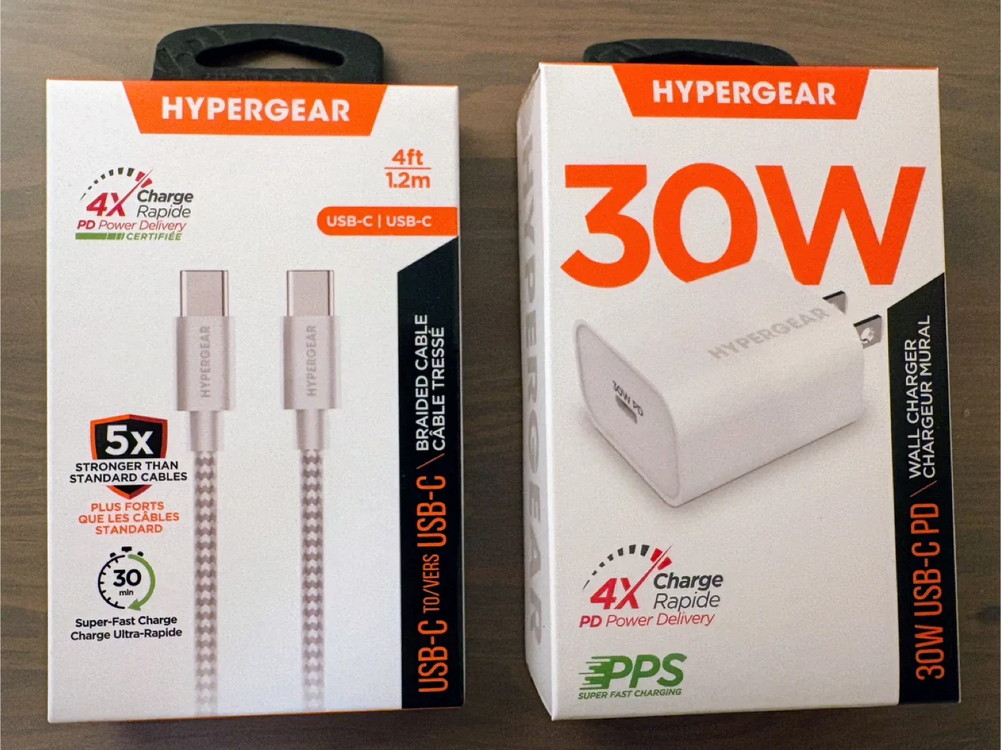 BNIB - USB-C Cable and a USB-C Wall charger - Fast charging