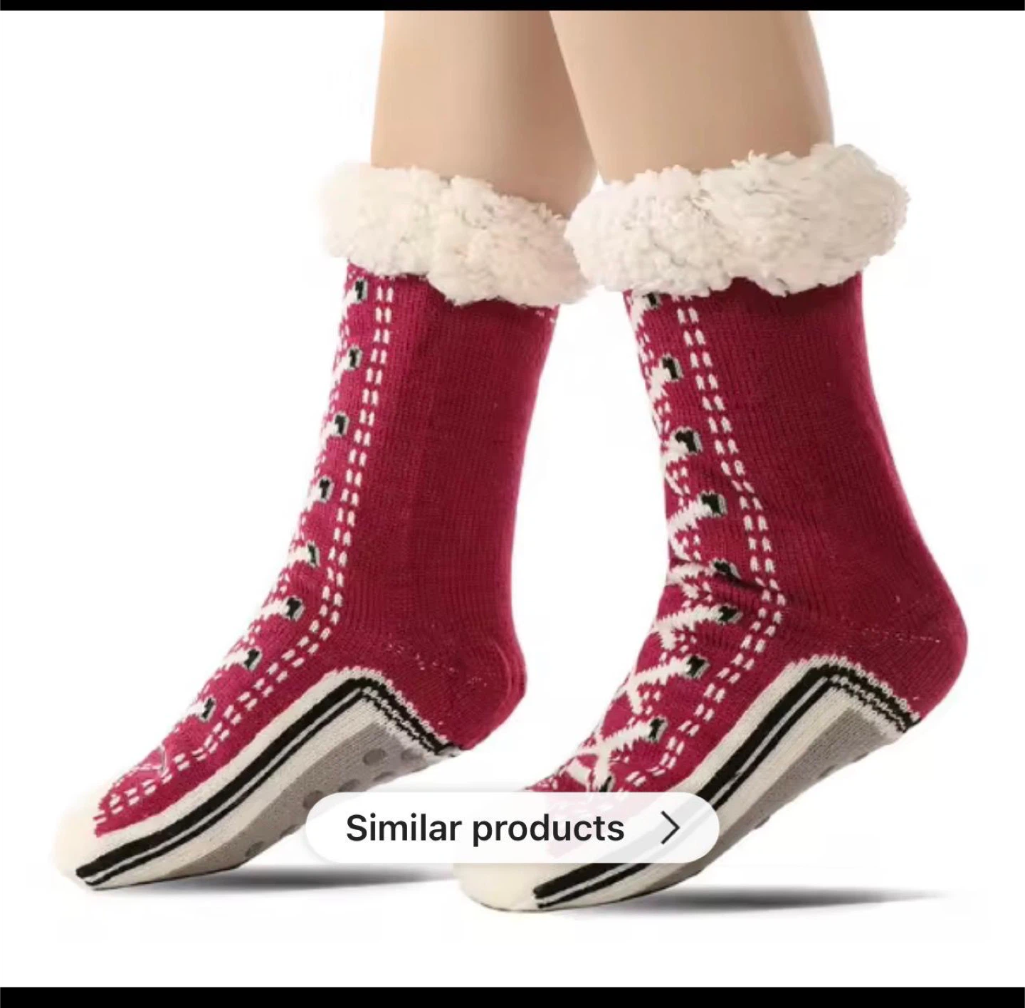 Fuzzy Slipper Socks - Assorted Colors