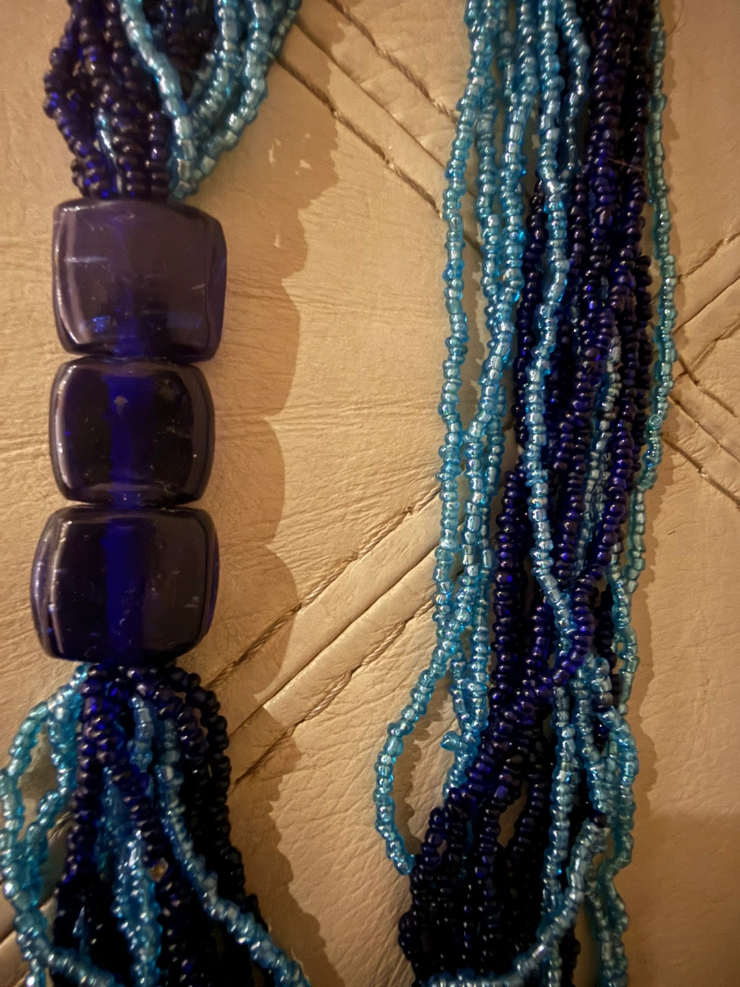 Blue Beaded Necklace - photo 2