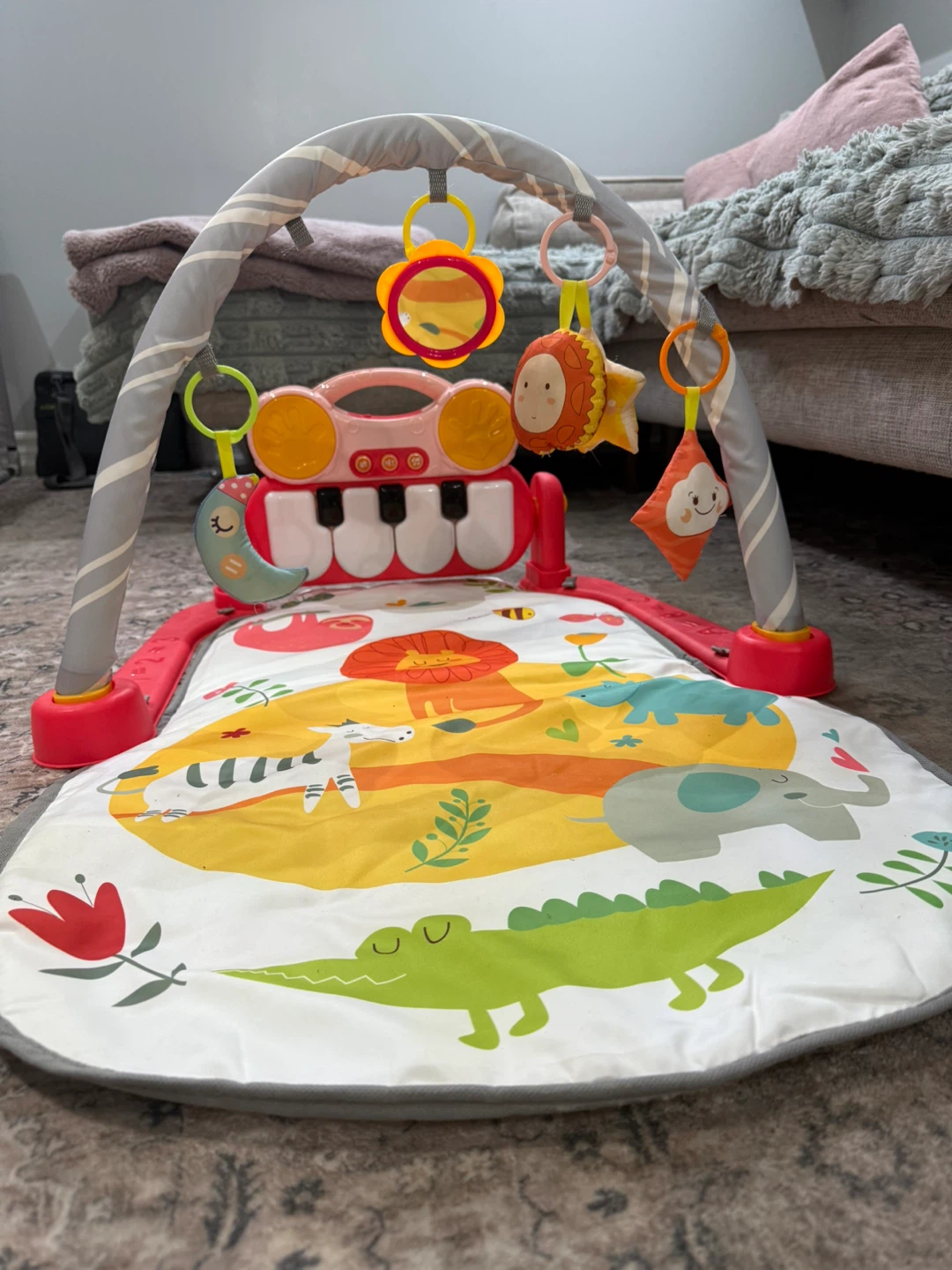 Fisher-Price Deluxe Kick & Play Piano Gym - photo 2
