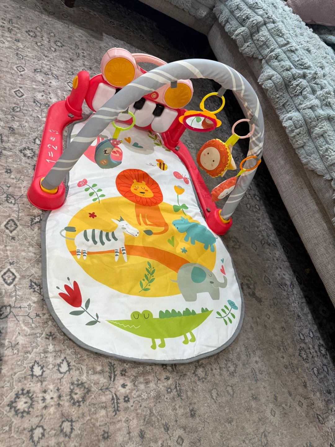 Fisher-Price Deluxe Kick & Play Piano Gym - photo 3