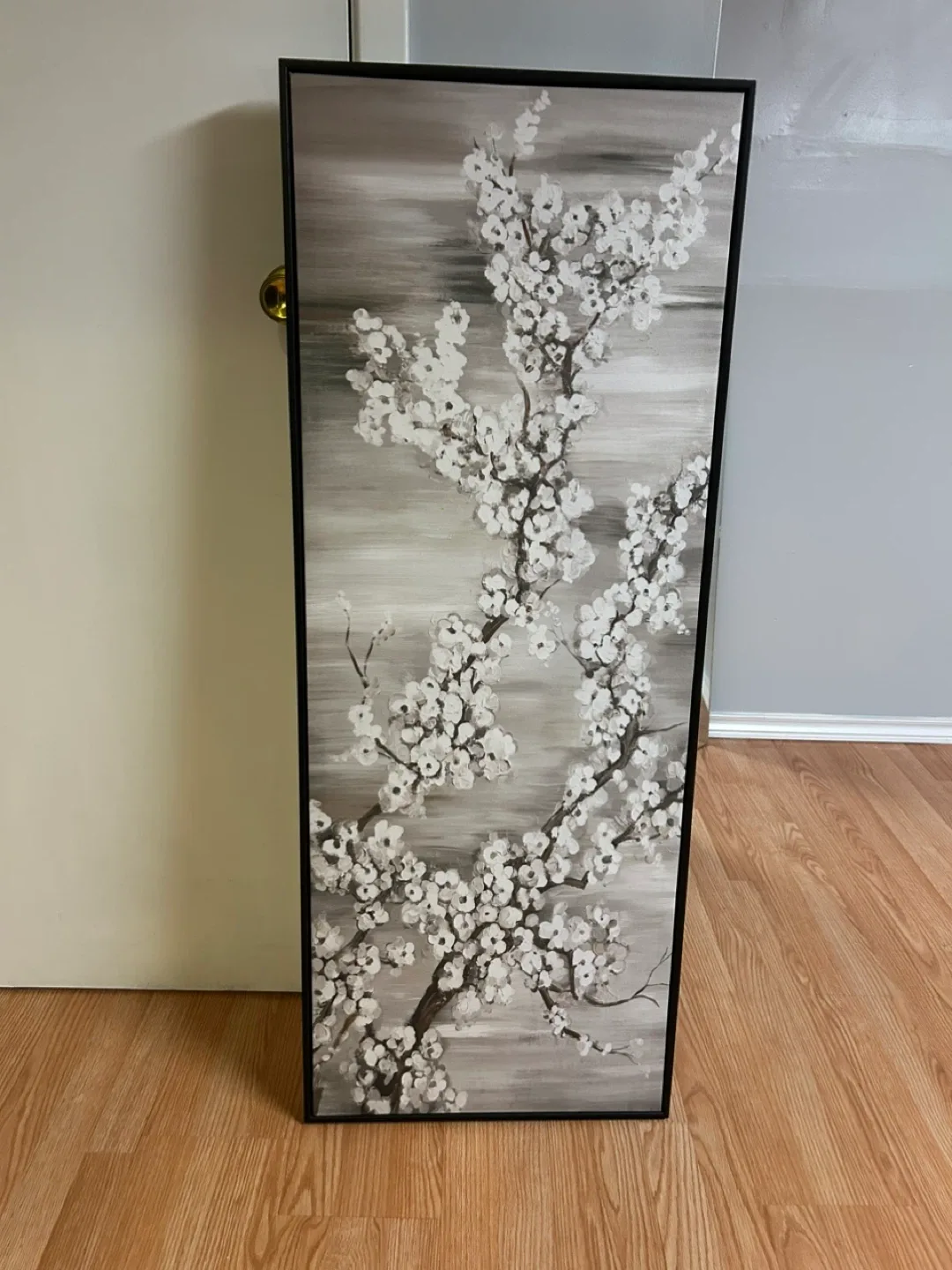 Floral Wall Art - Black Frame