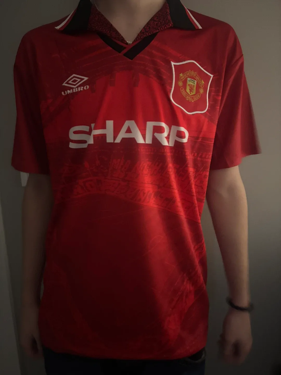Umbro Manchester United Jersey 94-96 SizeM