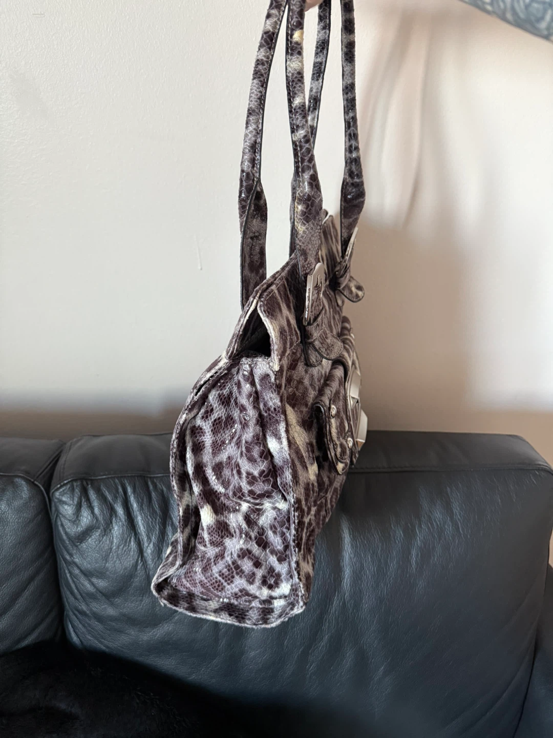 Guess Animal Print Tote Bag - photo 4
