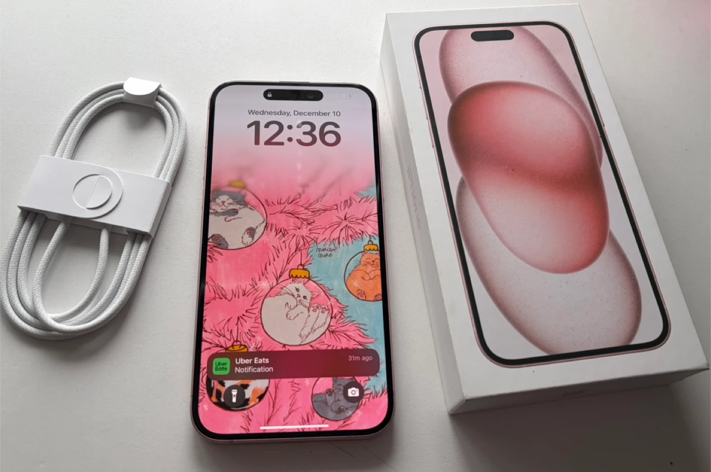 iphone 15 Plus Pink 128GB - Preloved - photo 4