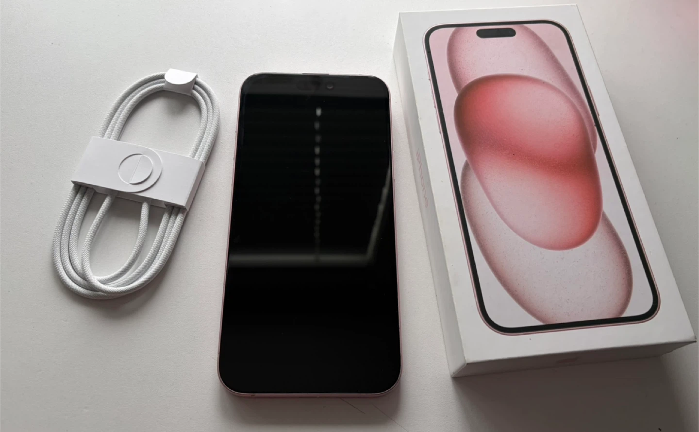 iphone 15 Plus Pink 128GB - Preloved - photo 3
