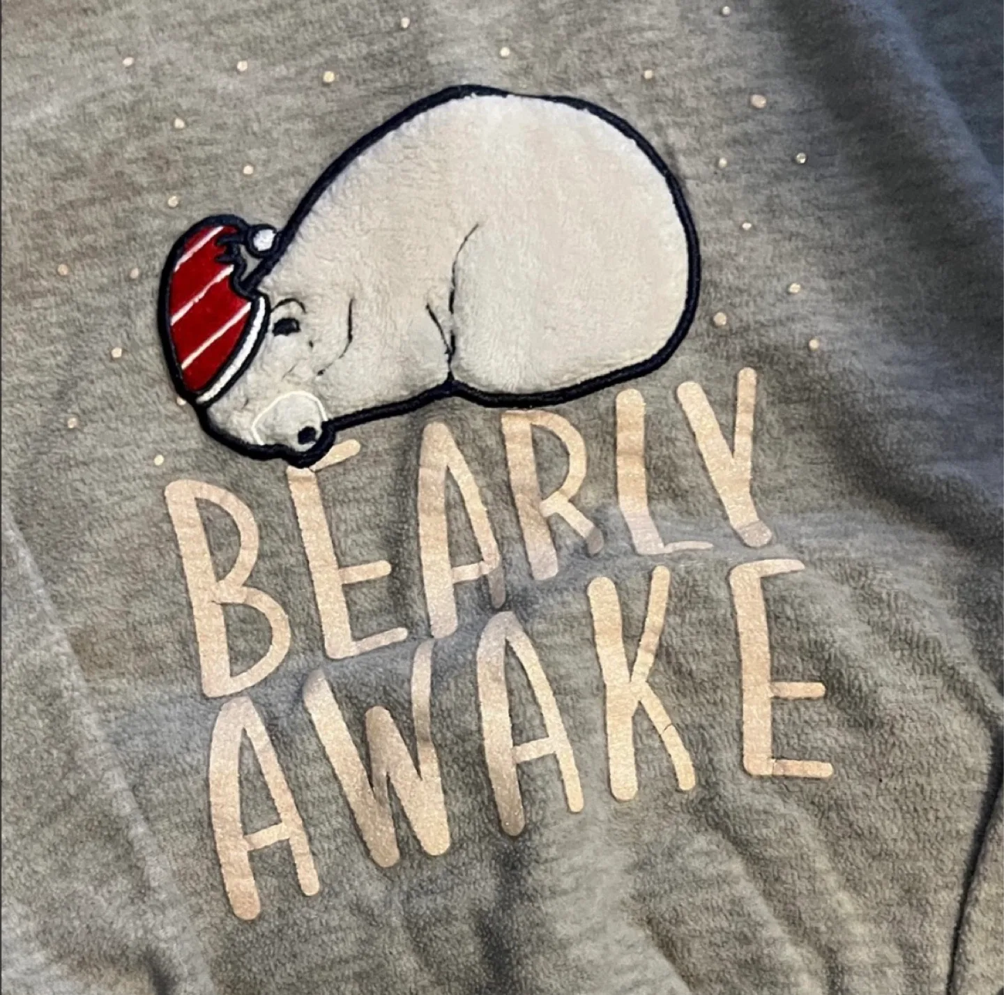 George Bearly Awake Pajama Set - Size L image indicator(3)