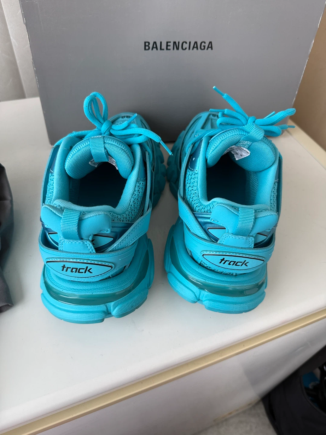 Balenciaga Track Sneakers - Blue, Size US 8 - photo 4