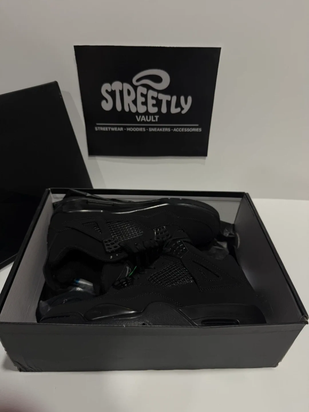 Jordan 4 Retro Black Cat - Size 9.5 usd image indicator(5)