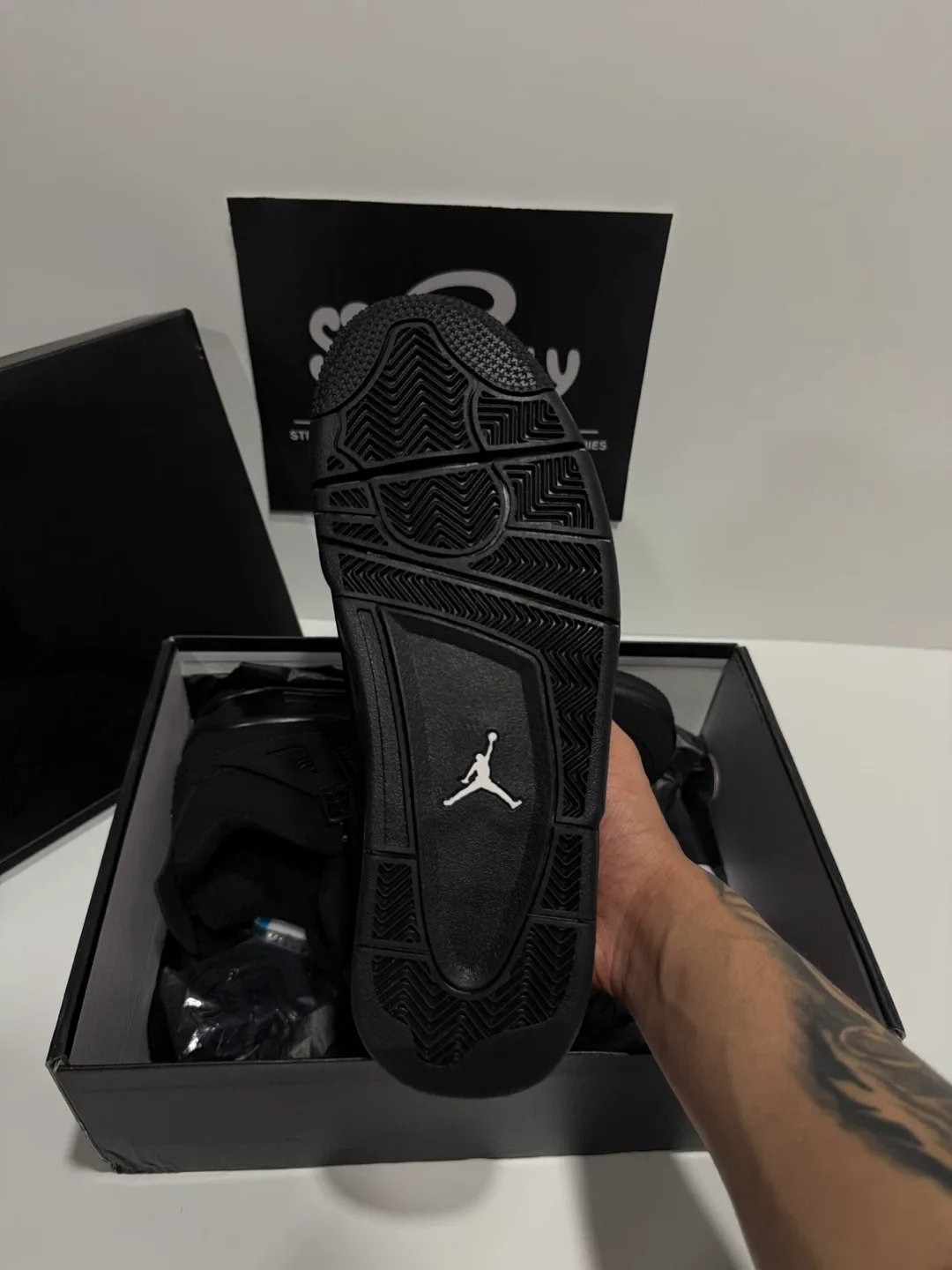 Jordan 4 Retro Black Cat - Size 9.5 usd image indicator(4)
