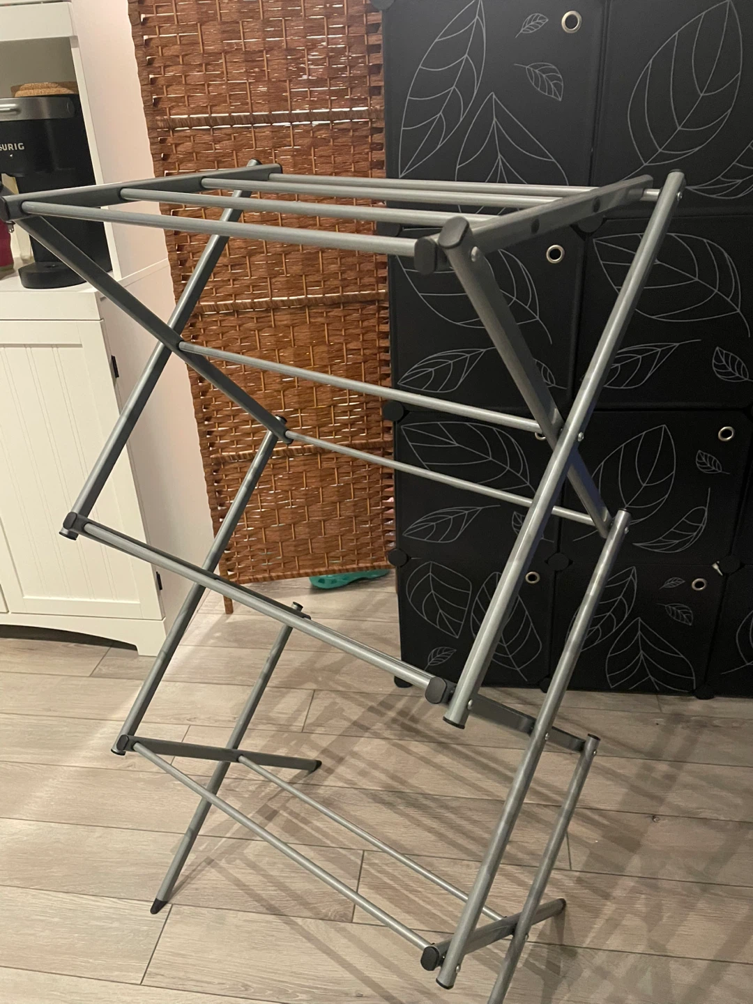 Clothes Drying Rack - Silver