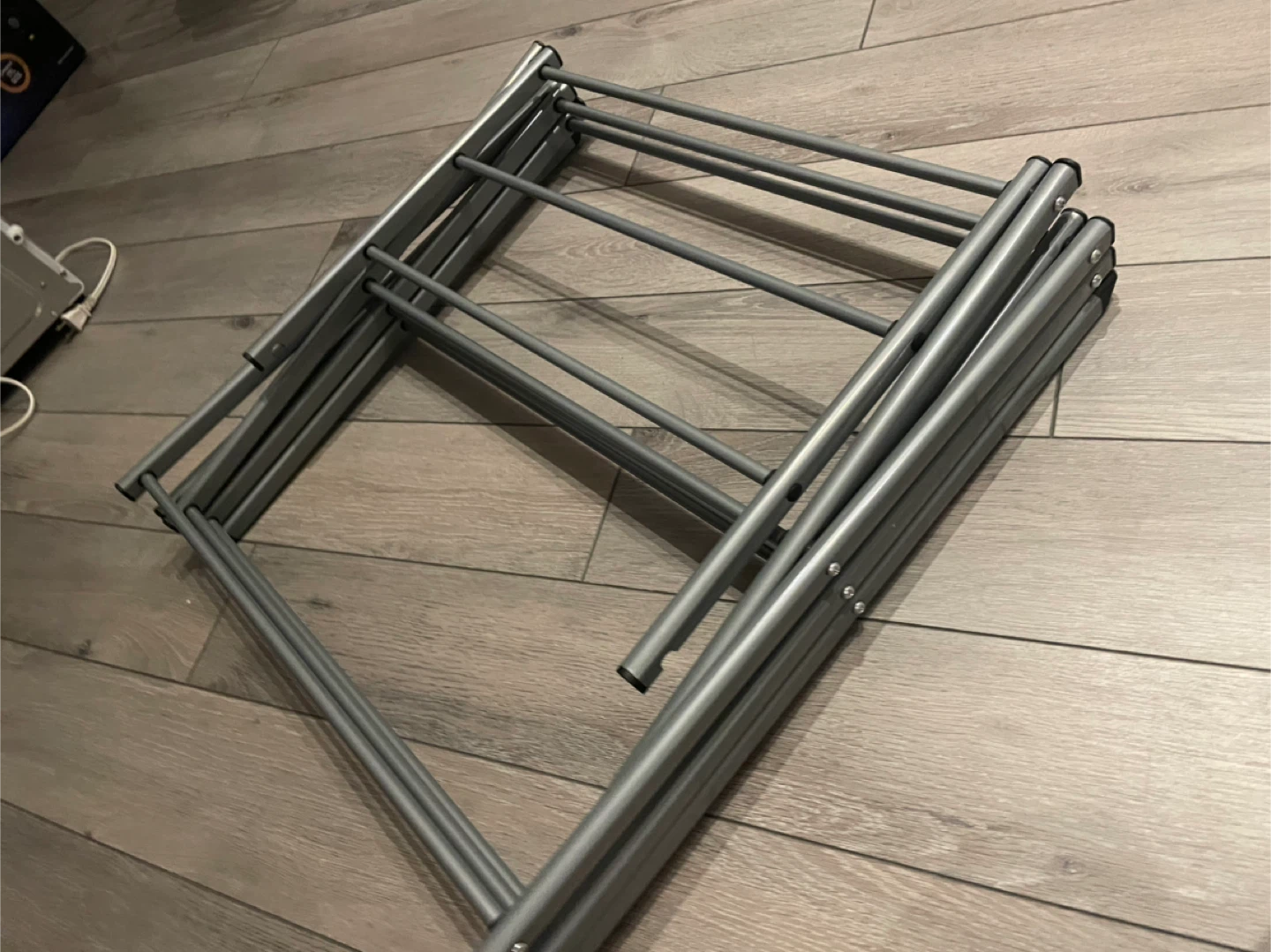 Clothes Drying Rack - Silver - photo 2