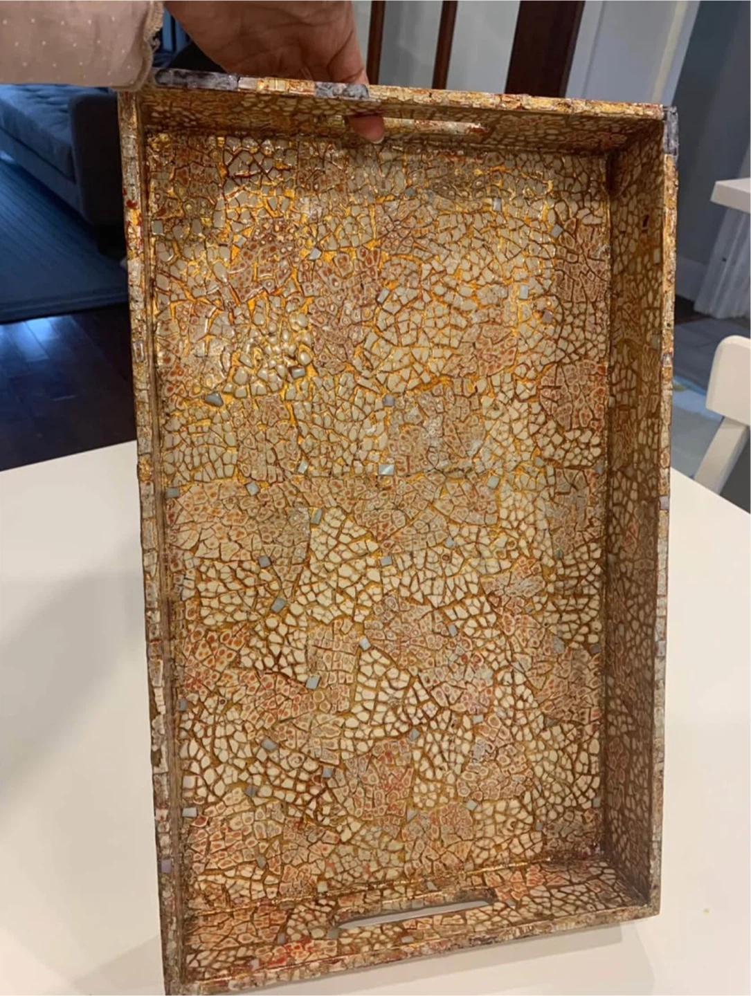 Decorative Mosaic Tray - photo 2