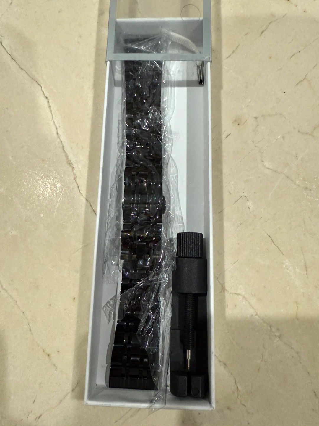 Brand New Black Metal Watch Band - photo 3