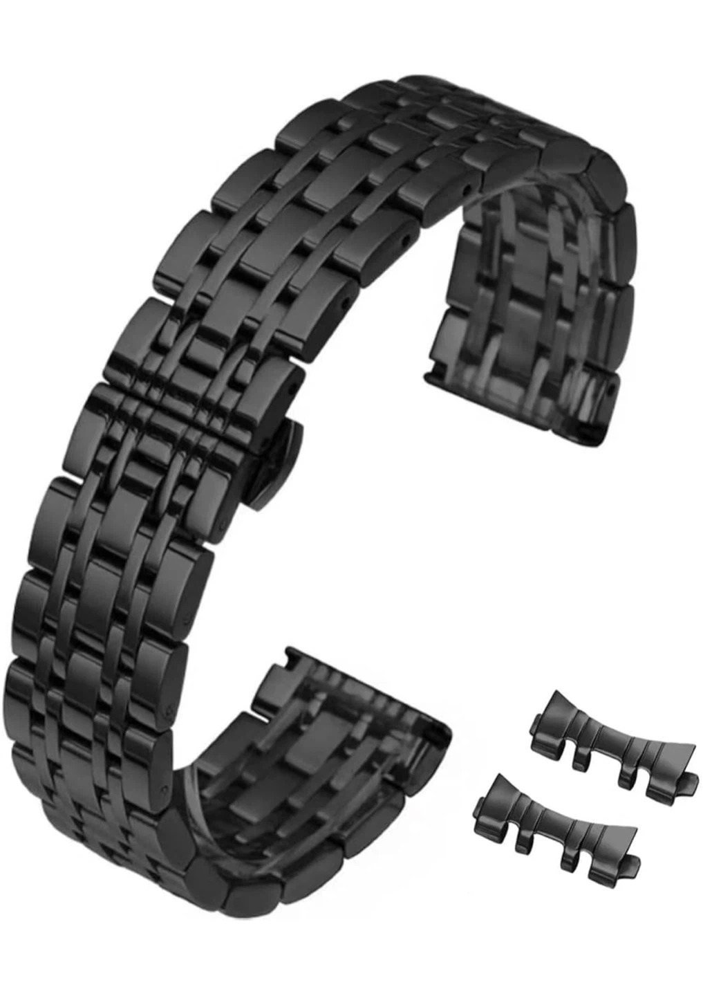 Brand New Black Metal Watch Band