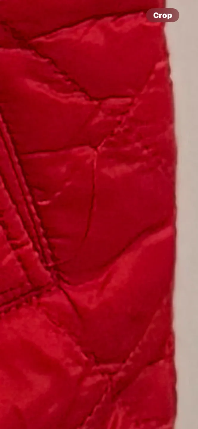 Burberry Kids Red Quilted Jacket image indicator(3)