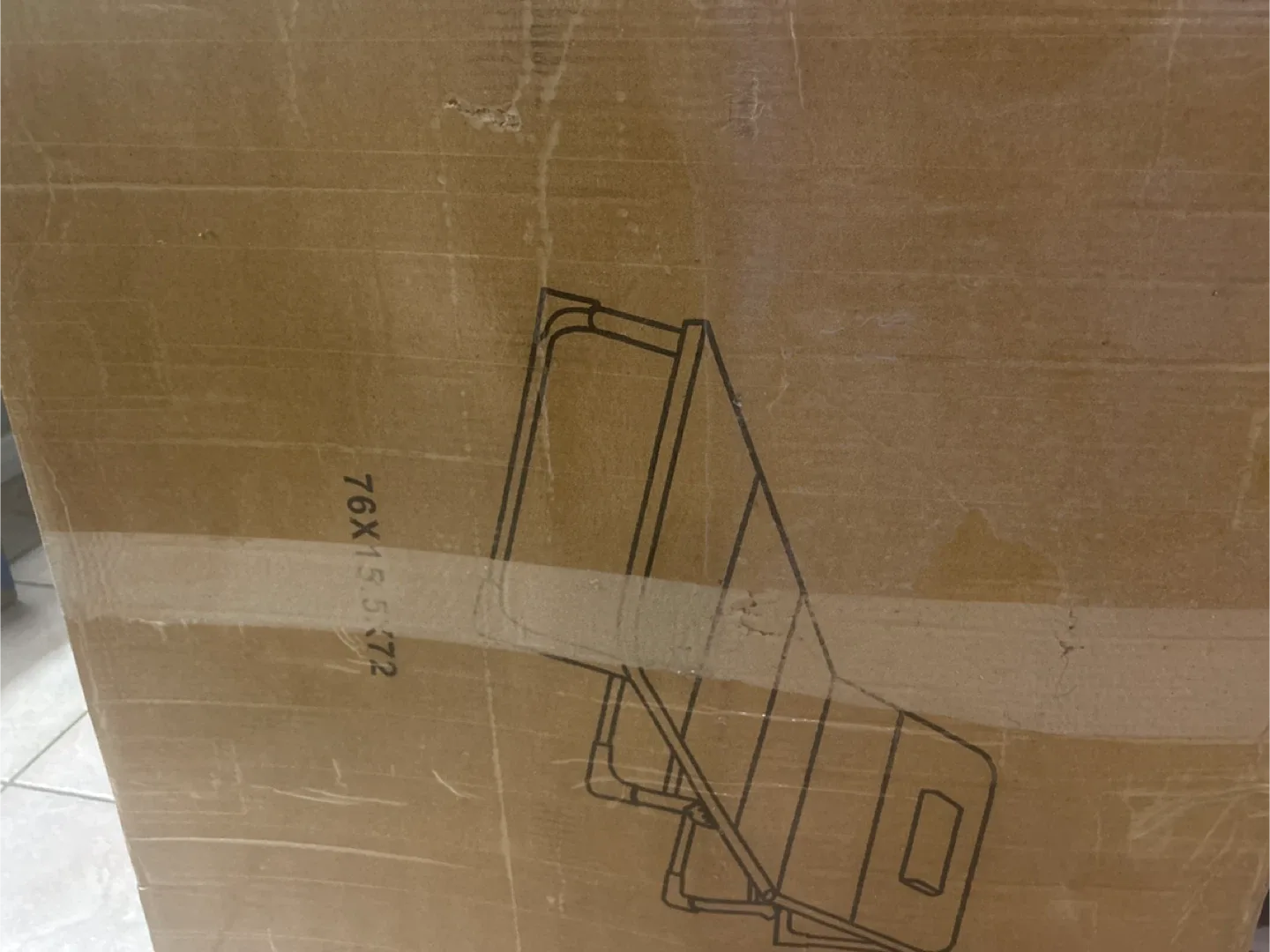 Folding Chair - 76x15.5x72 cm