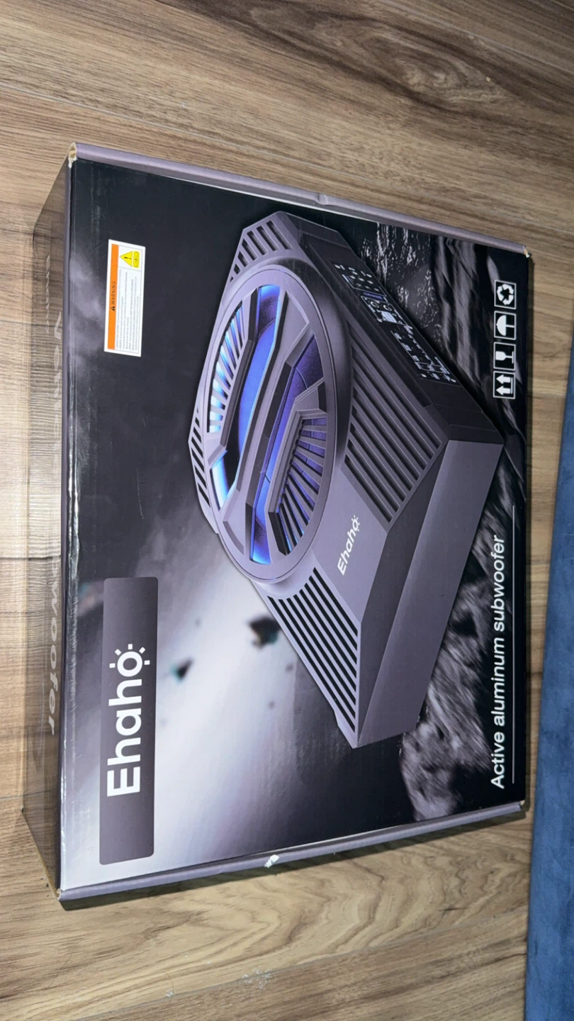 Ehaho Vehicle Subwoofer - Active Aluminum