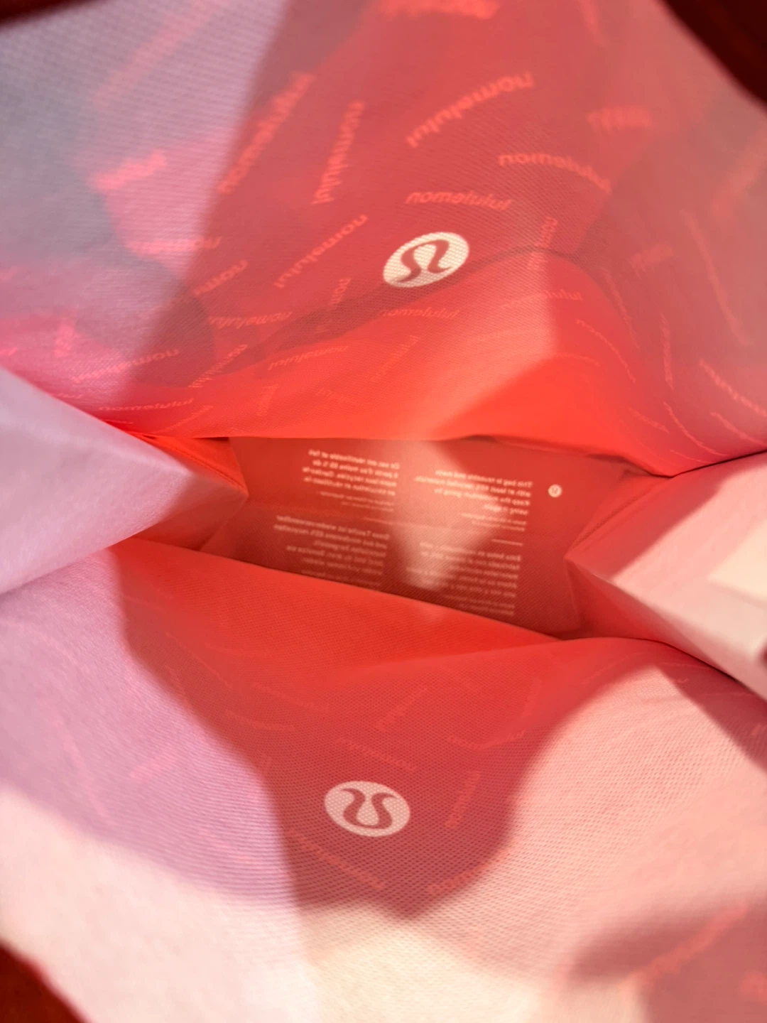 Lululemon Red Tote Bag - photo 2
