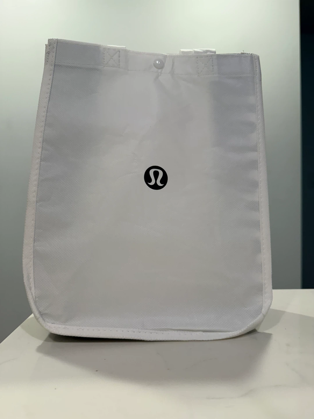 Lululemon White Tote Bag
