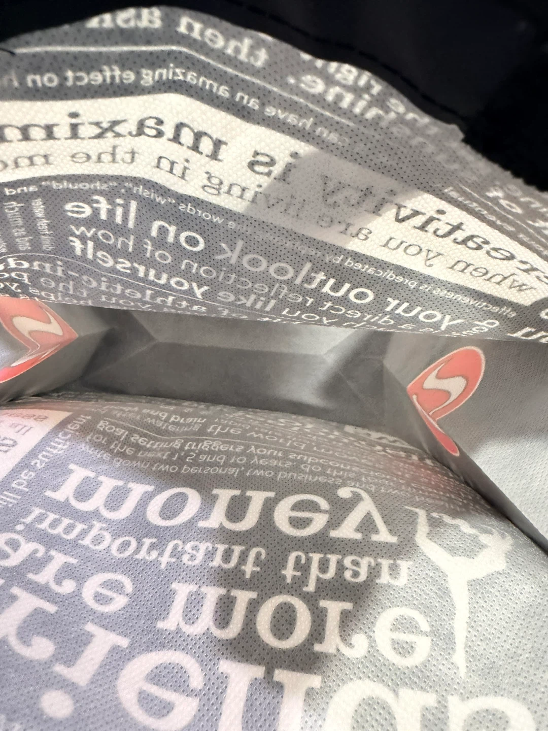 Lululemon Reusable Tote Bag - Black & White - photo 4