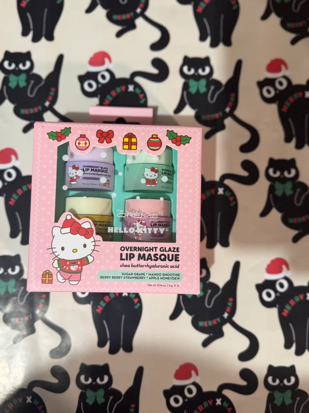 Hello Kitty Overnight Glaze Lip Masque Set