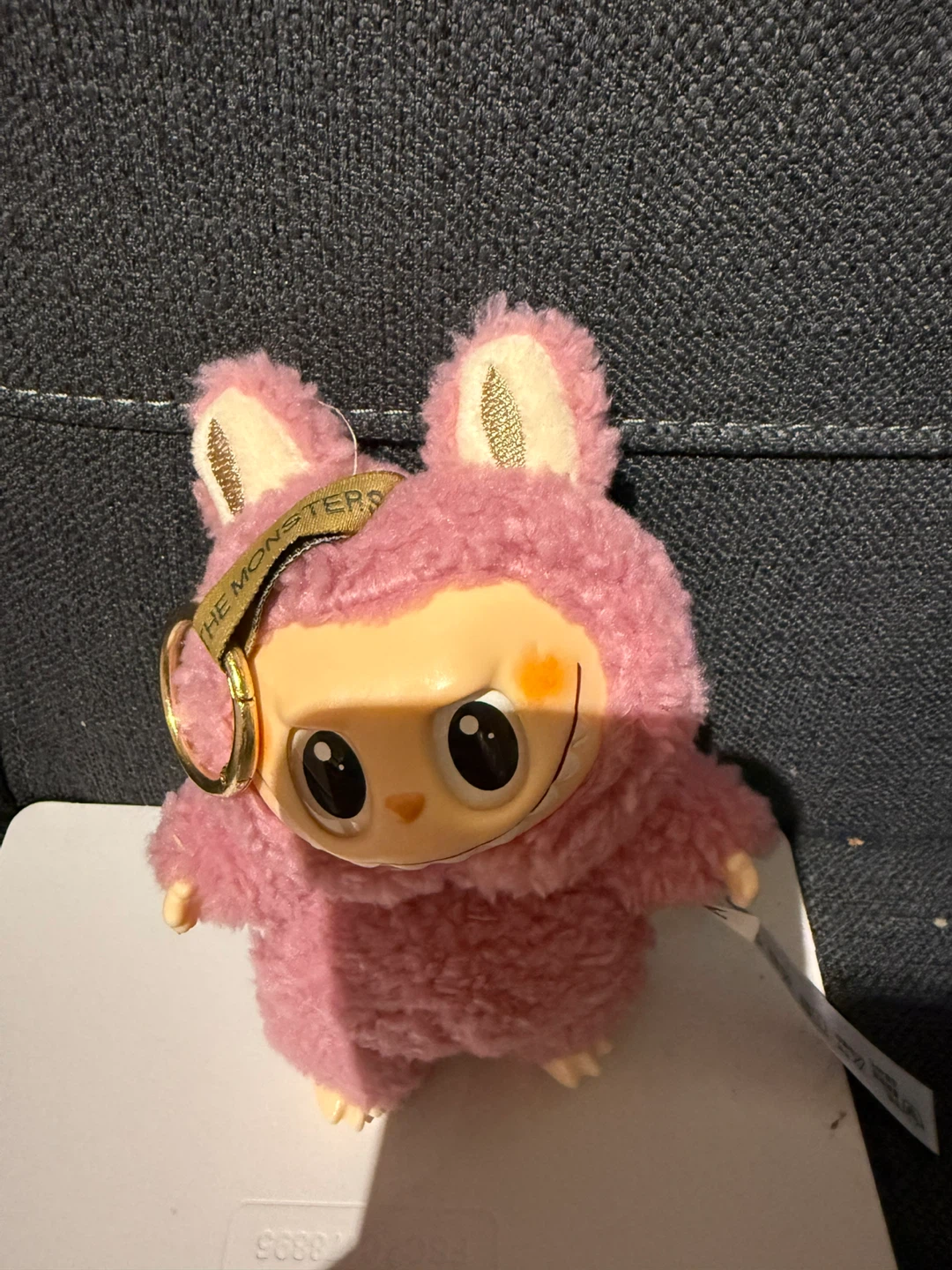 Labubu The Monsters Pink Keychain - photo 2