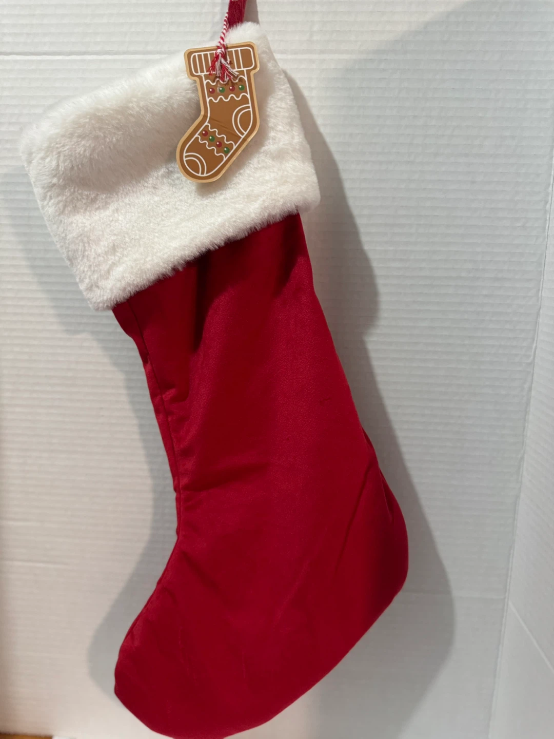 Gingerbread Christmas Whimsical Cat Stocking - photo 3