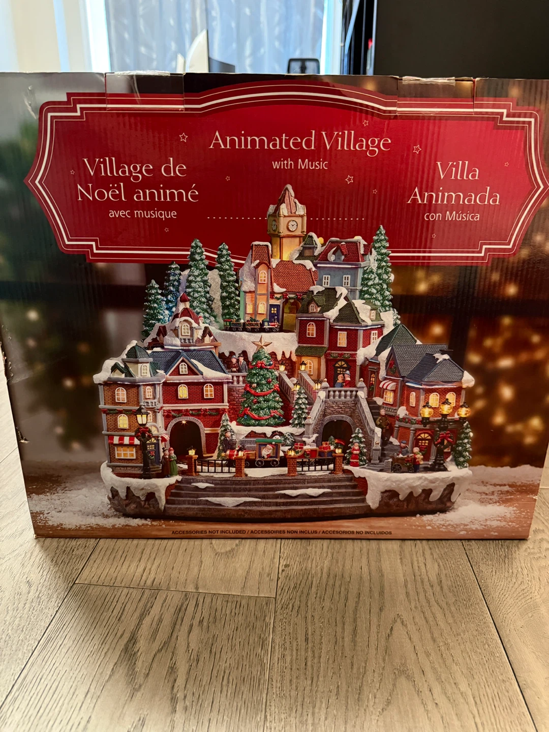 Animated Village with Music - Village de Noël animé