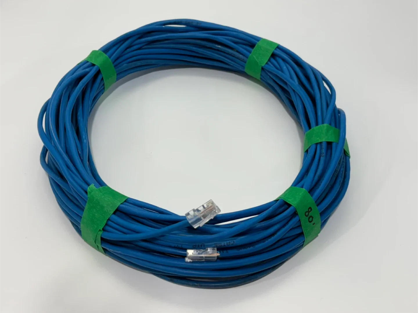 Cat 5 cable 80 feet Blue CAT5E UTP Ethernet Cable