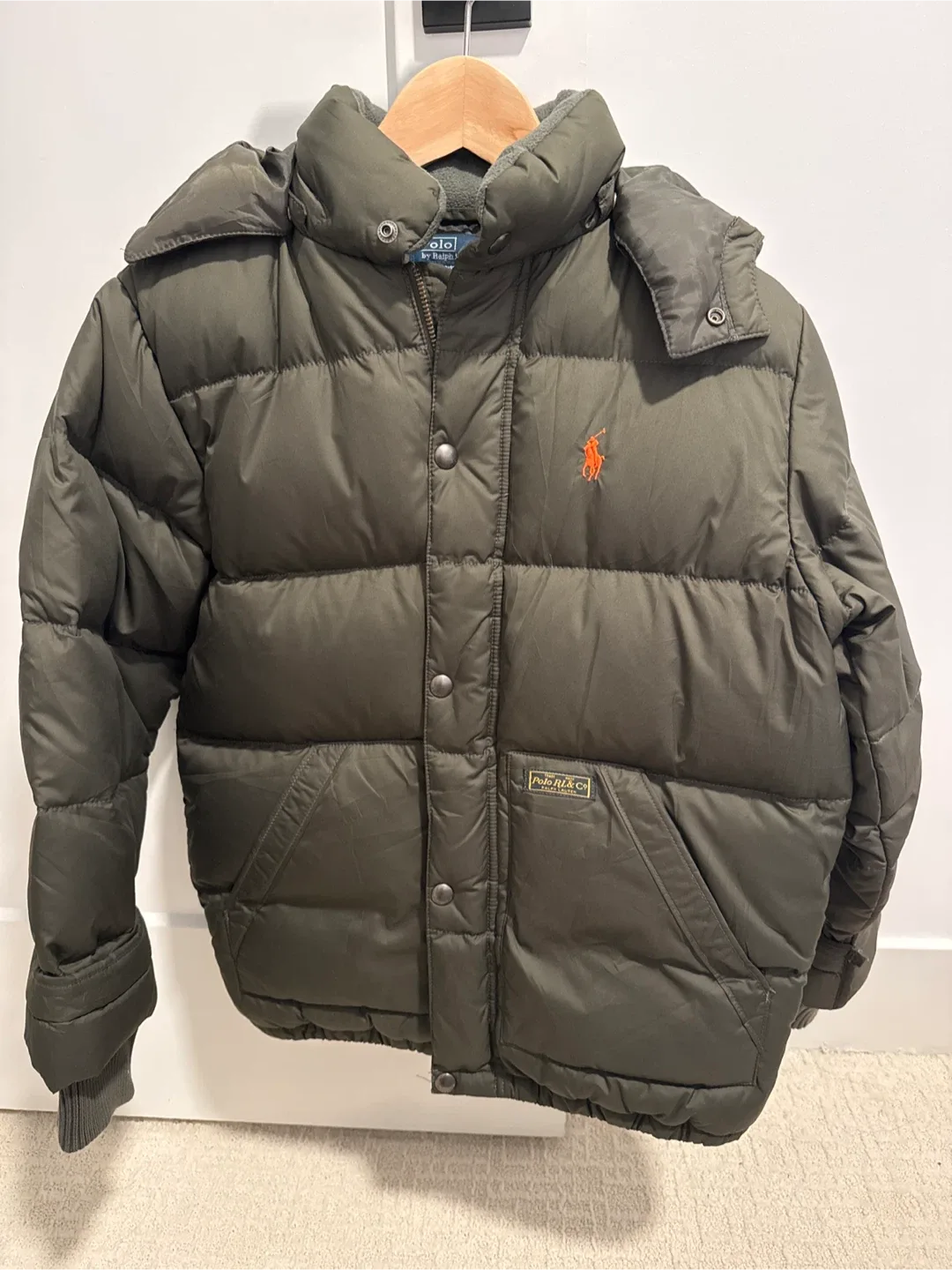 Polo Ralph Lauren Kids Puffer Jacket, Olive