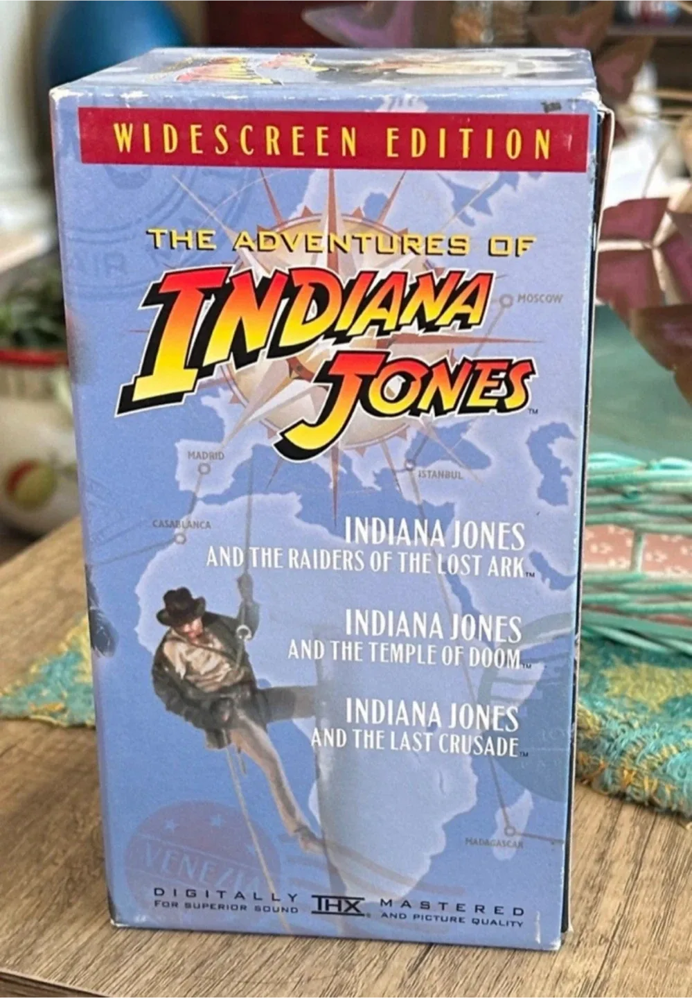 Indiana Jones Adventures Widescreen Edition VHS