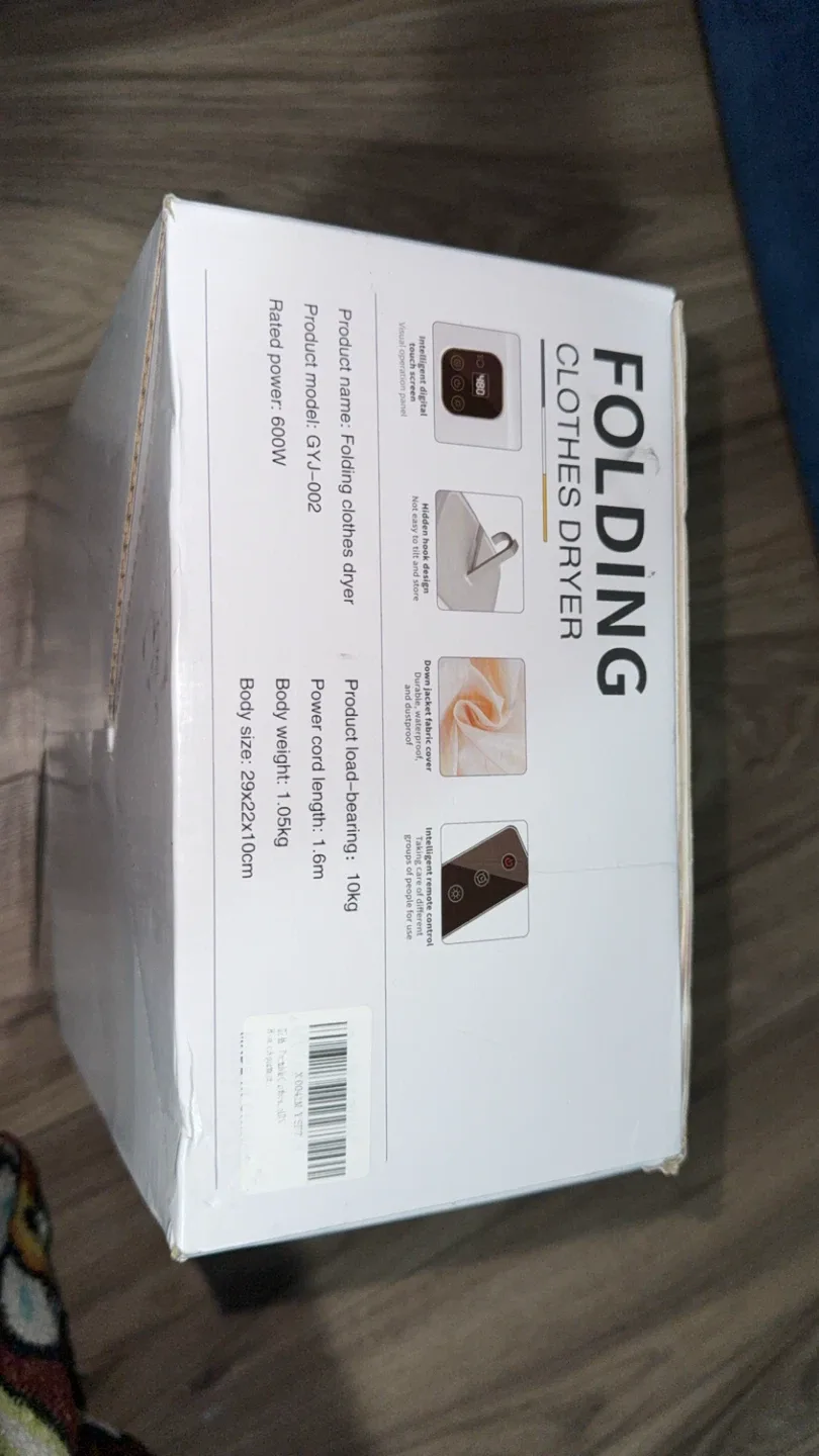 folding clothes dryer