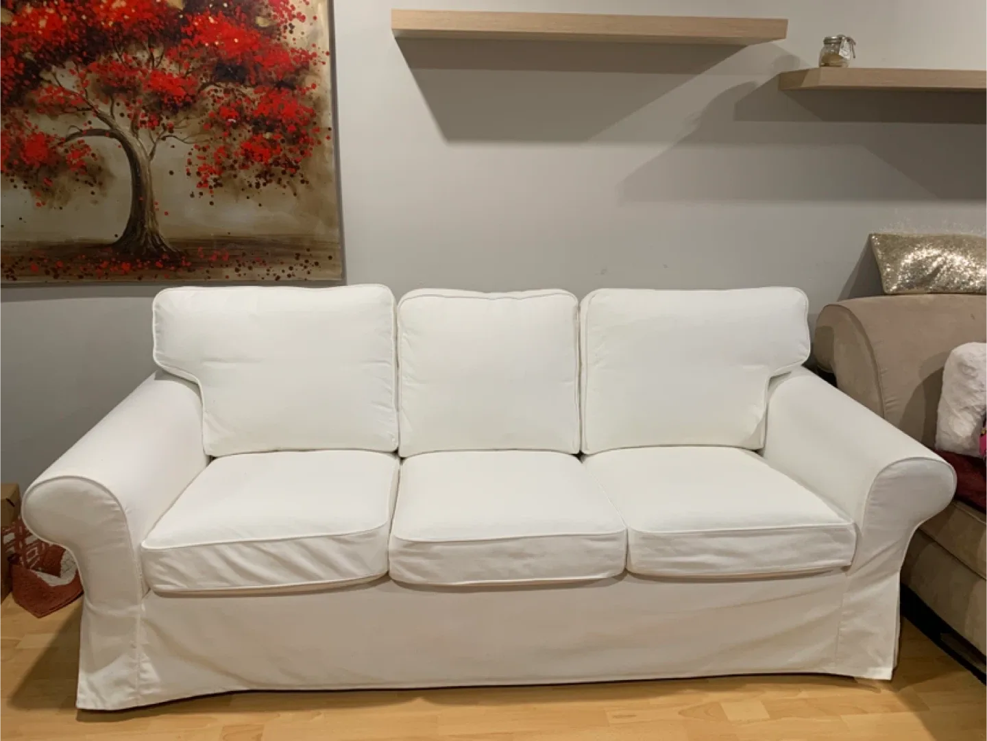 White Sofa