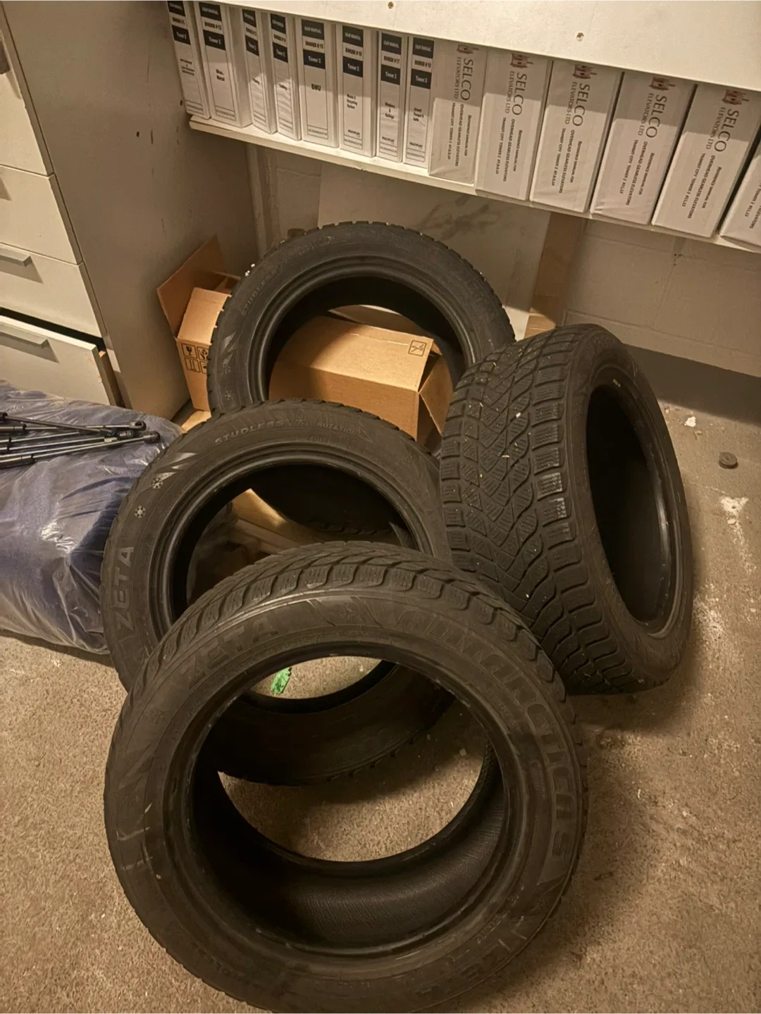 Set of Zeta Winter Tires - 215/55R16