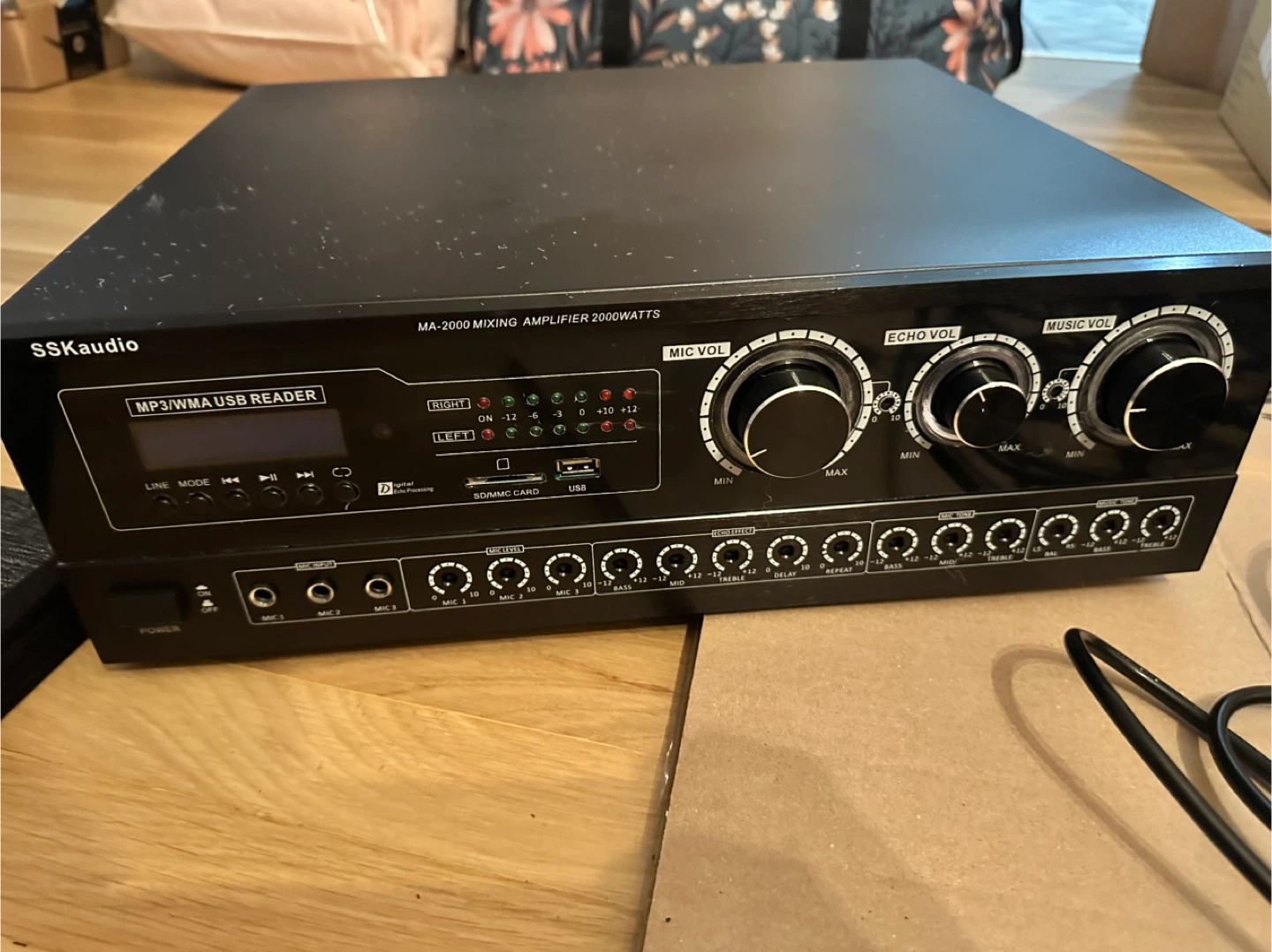 SSKaudio MA-2000 Mixing Amplifier & MK-400 Microphone System - photo 3