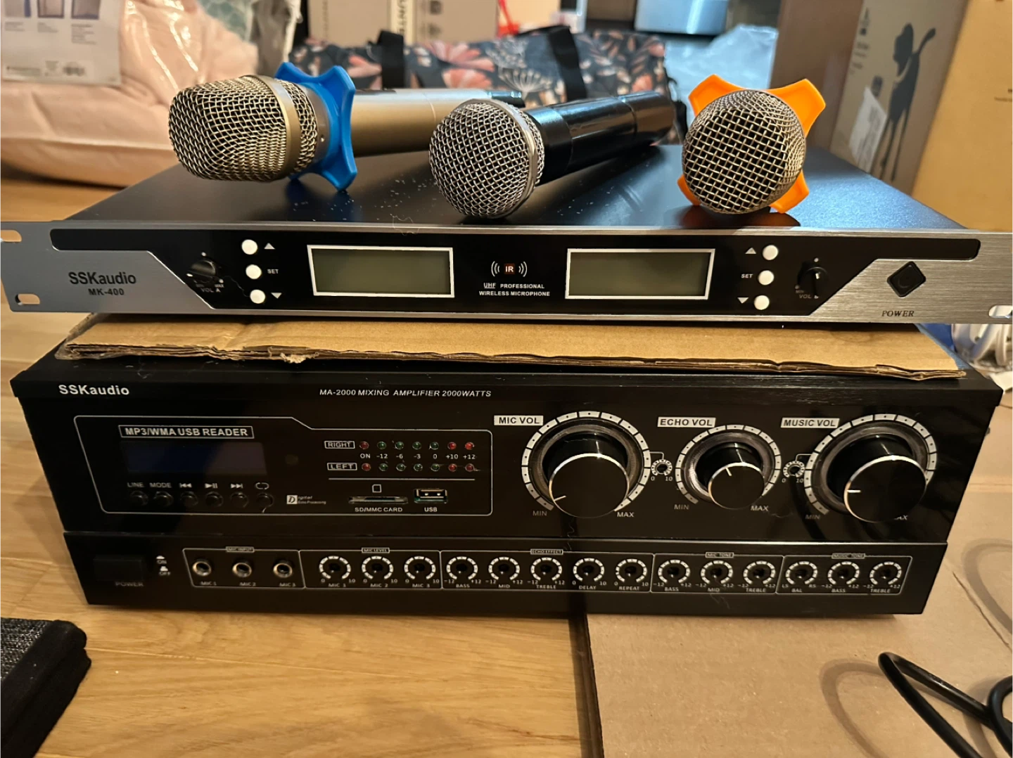 SSKaudio MA-2000 Mixing Amplifier & MK-400 Microphone System - photo 2