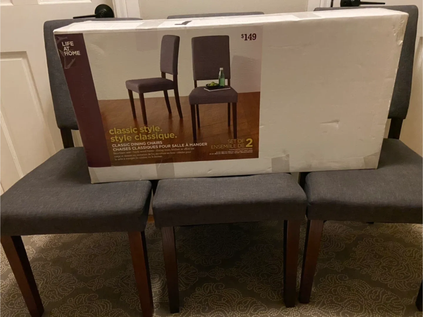 Dining Room Chairs Grey