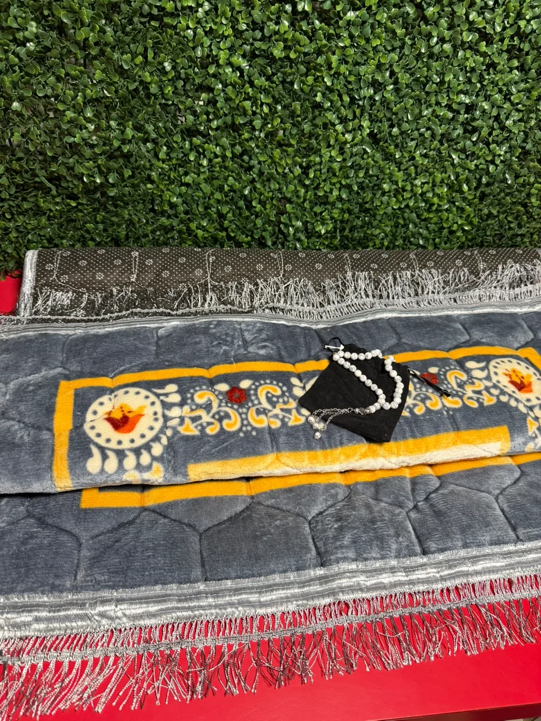 Islamic Prayer Rug Soft and tasbeeh image indicator(5)