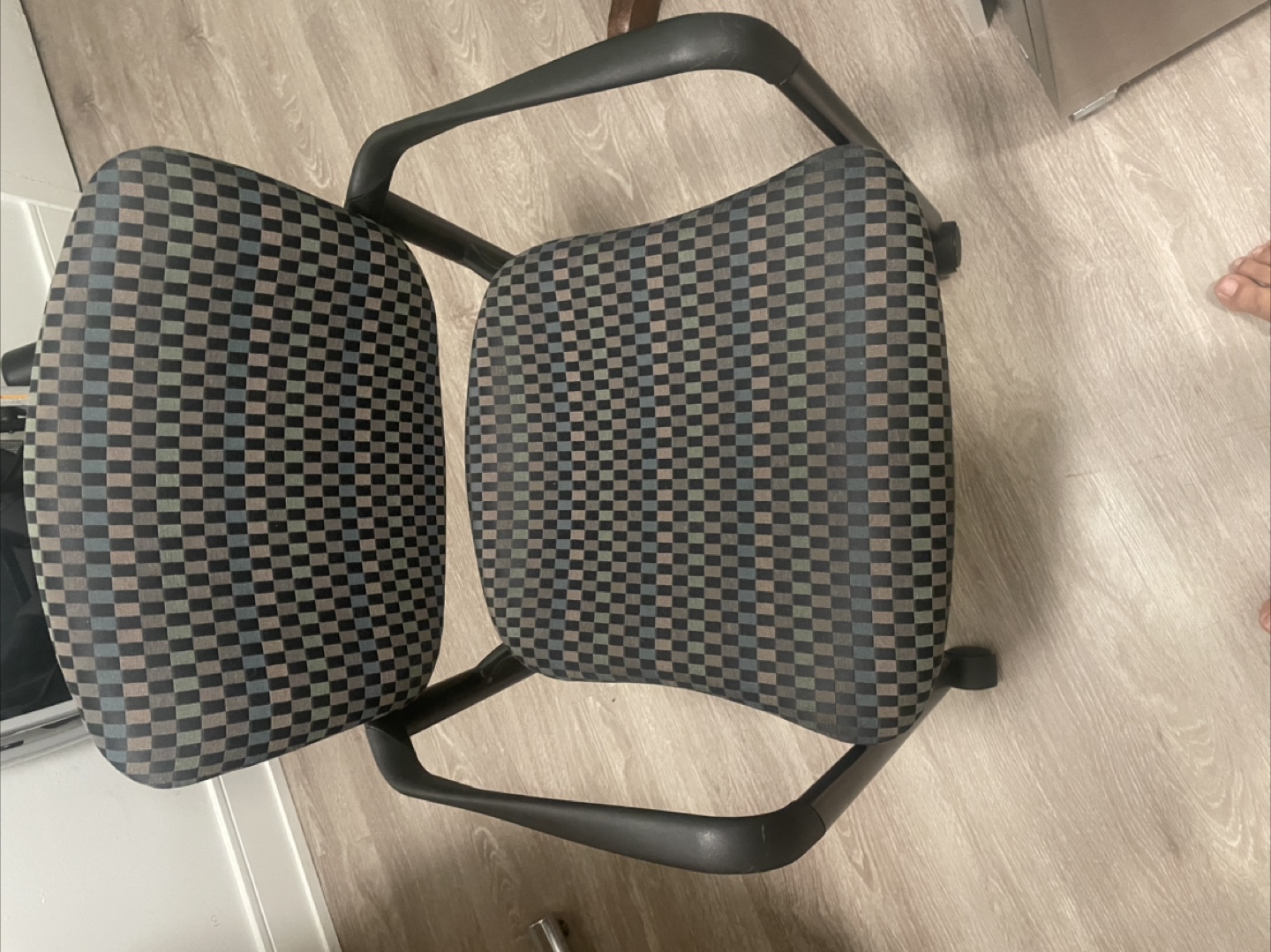 Office Chair - Checkered Pattern - photo 2