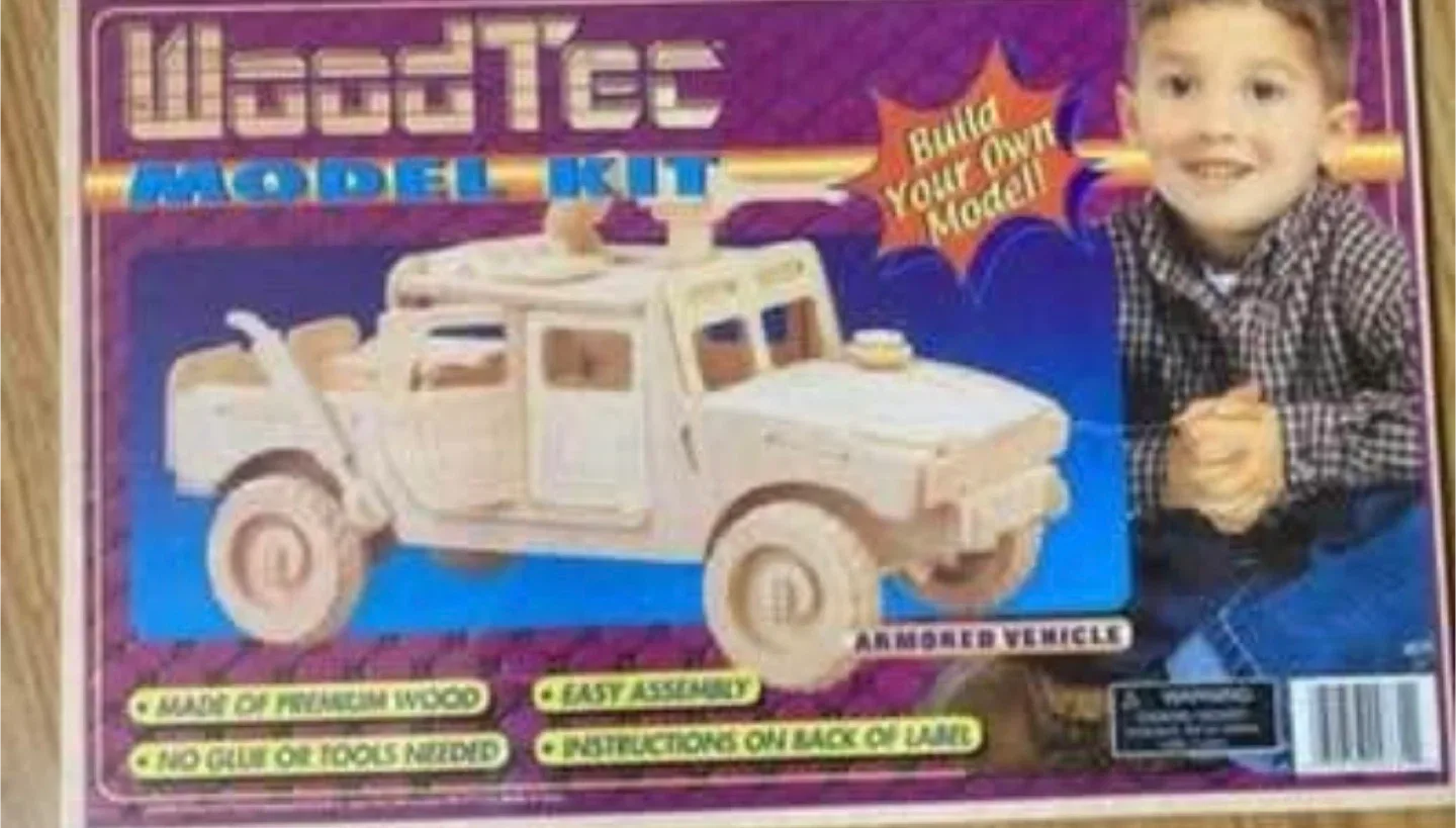 Wood tec Model Kit (ages 6 and up) (New) (FREE)