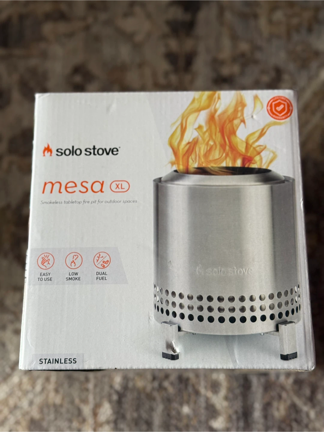 New Solo Stove Mesa XL Smokeless Tabletop Fire Pit
