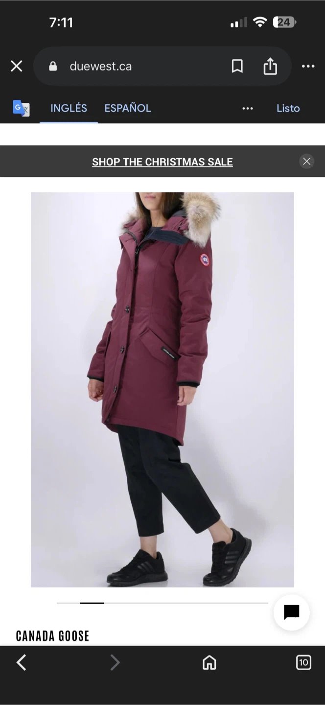 Canada Goose Fusion Fit Parka - Size S