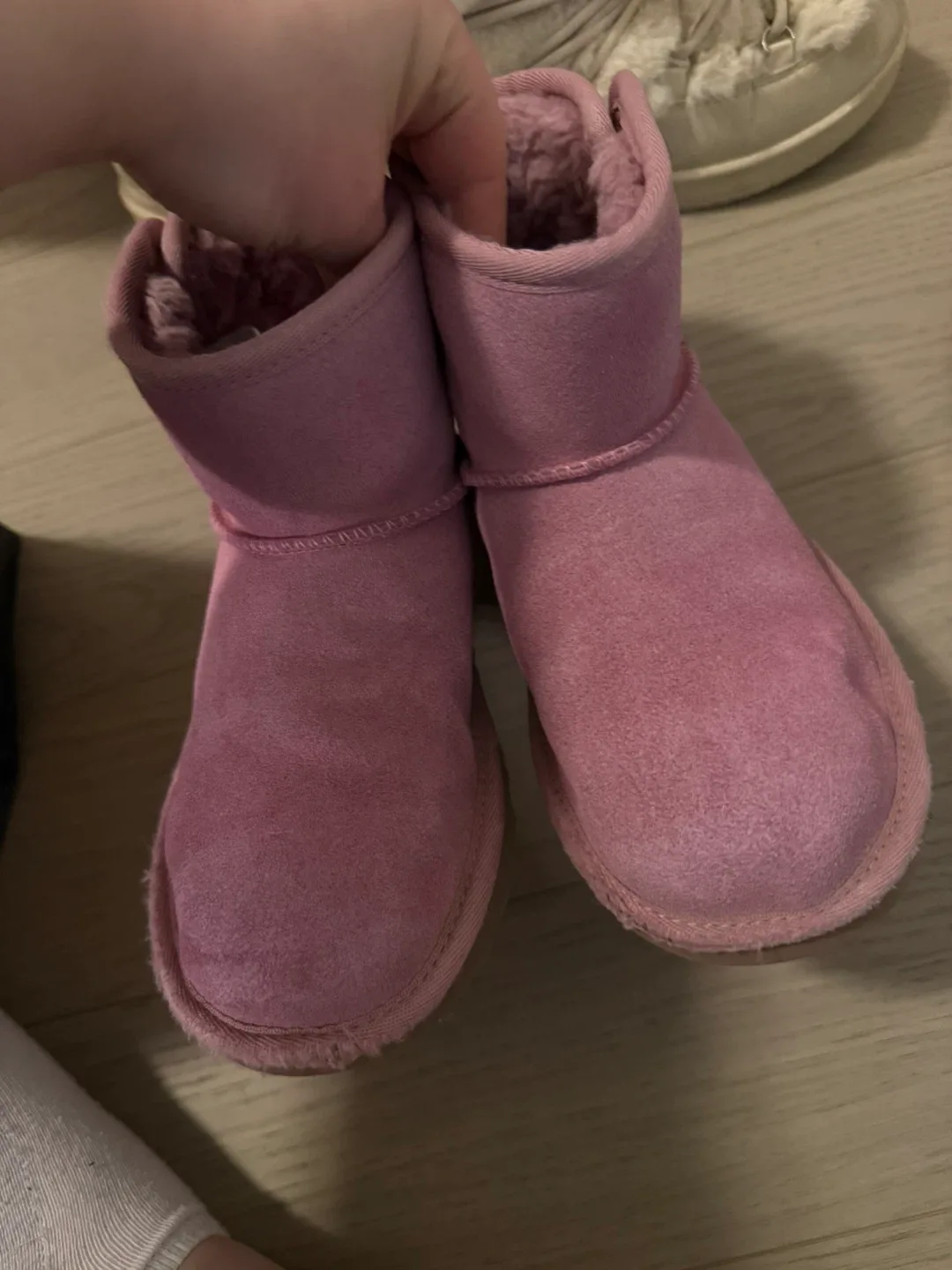 UGG Pink Classic Short Boots size 3