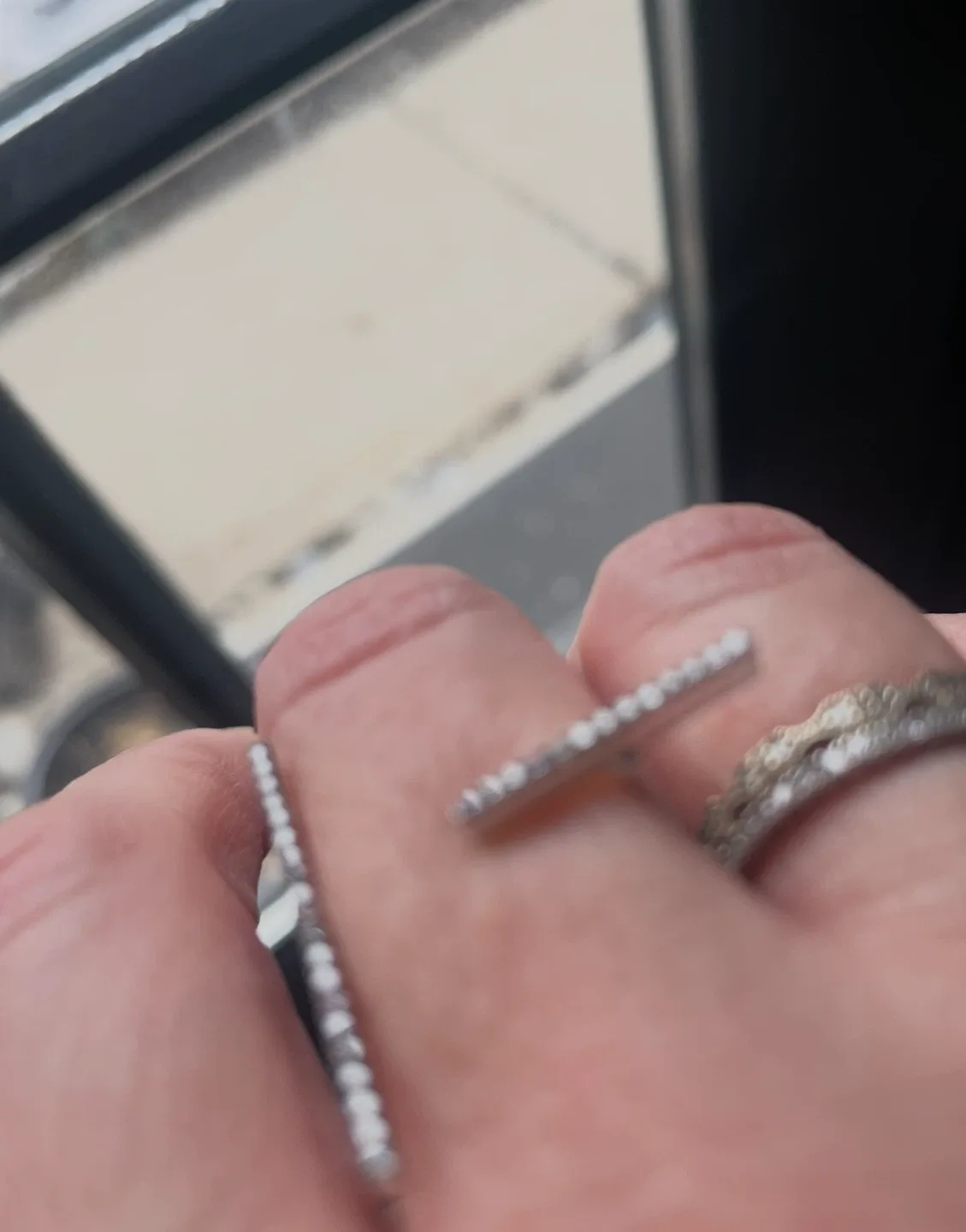 Selin Kent Francoise Ring White Gold & Diamonds image indicator(6)