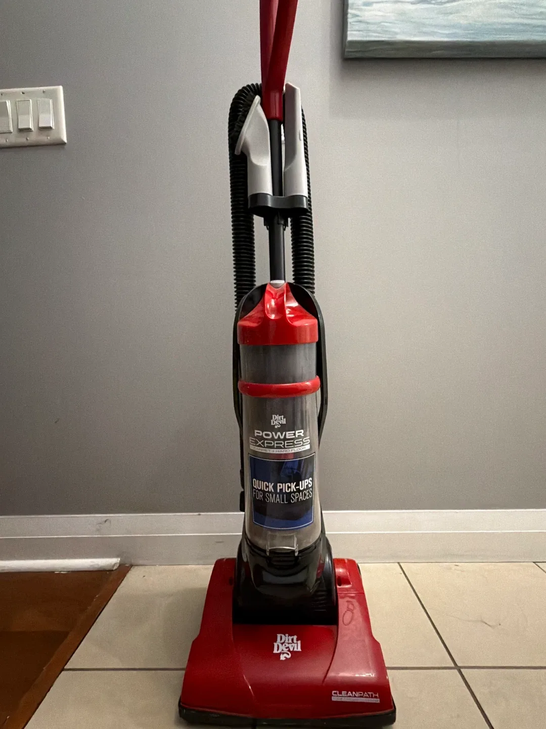 MUST GO ASAP: Dirt Devil Power Express Upright Vacuum image indicator(2)