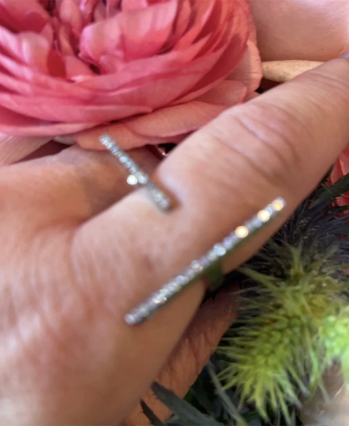 Selin Kent Francoise Ring White Gold & Diamonds image indicator(3)